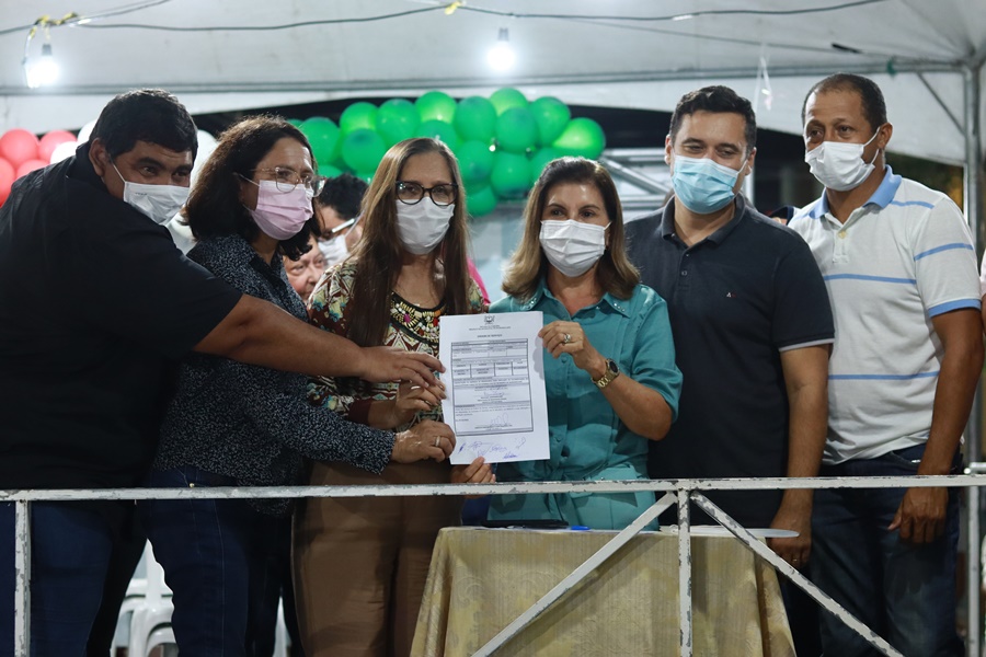 Prefeita Eunice assina Ordem de Serviço para pavimentação de nove ruas no bairro do Planalto