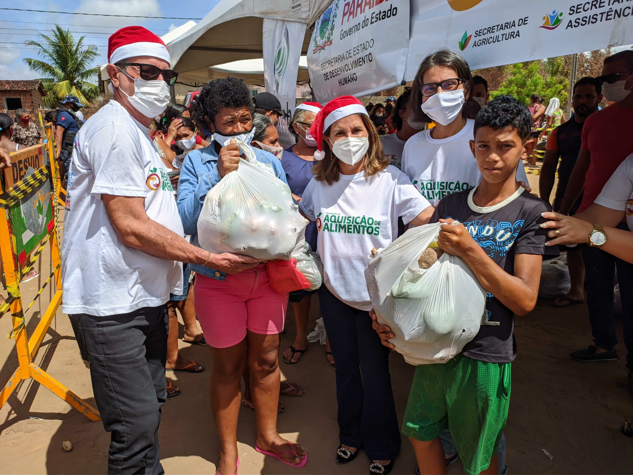 Prefeitura de Mamanguape realiza uma das maiores entregas do ano de alimentos do PAA