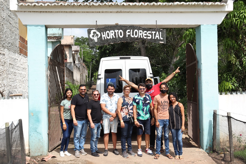 Secretaria de Turismo visita pontos do município visando a criação de roteiro turístico