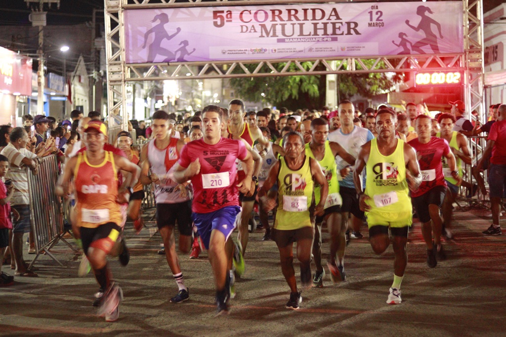 Prefeitura de Mamanguape realiza a 5ª Corrida da Mulher
