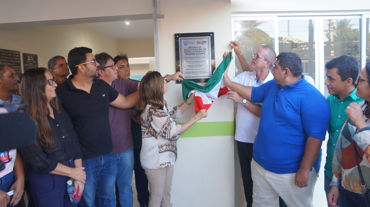 Prefeitura de Mamanguape inaugura requalificação da Escola Municipal Iracema Soares
