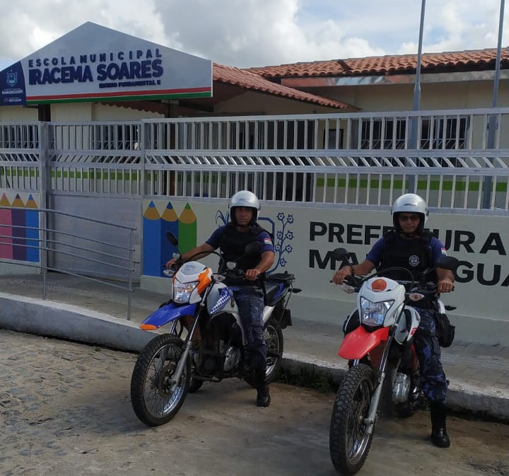 Guarda Civil intensifica rondas nas escolas e creches da Rede Municipal de Ensino