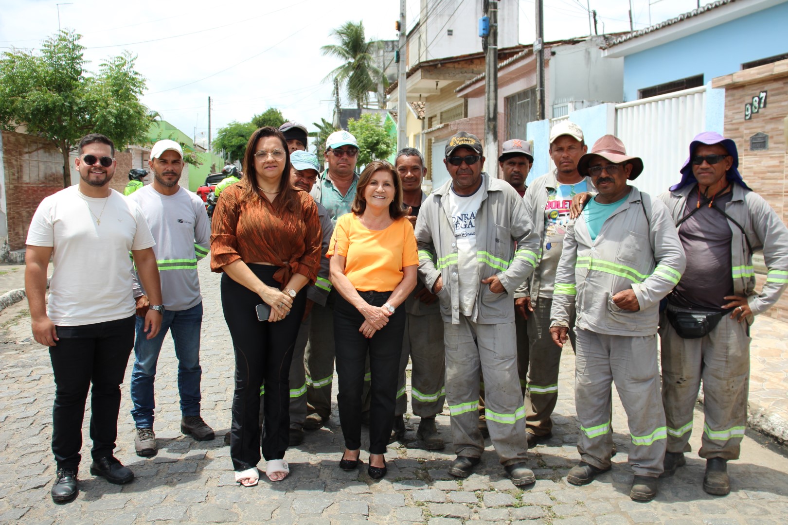 Prefeita Eunice Pessoa acompanha início das obras da 2ª etapa do Programa Travessias Urbanas em Mamanguape