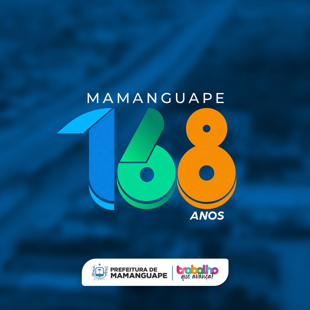 Prefeitura de Mamanguape marca evento para lançamento do programa de obras ‘Mamanguape Avança Mais’ e anuncia o aniversário de 168 da cidade