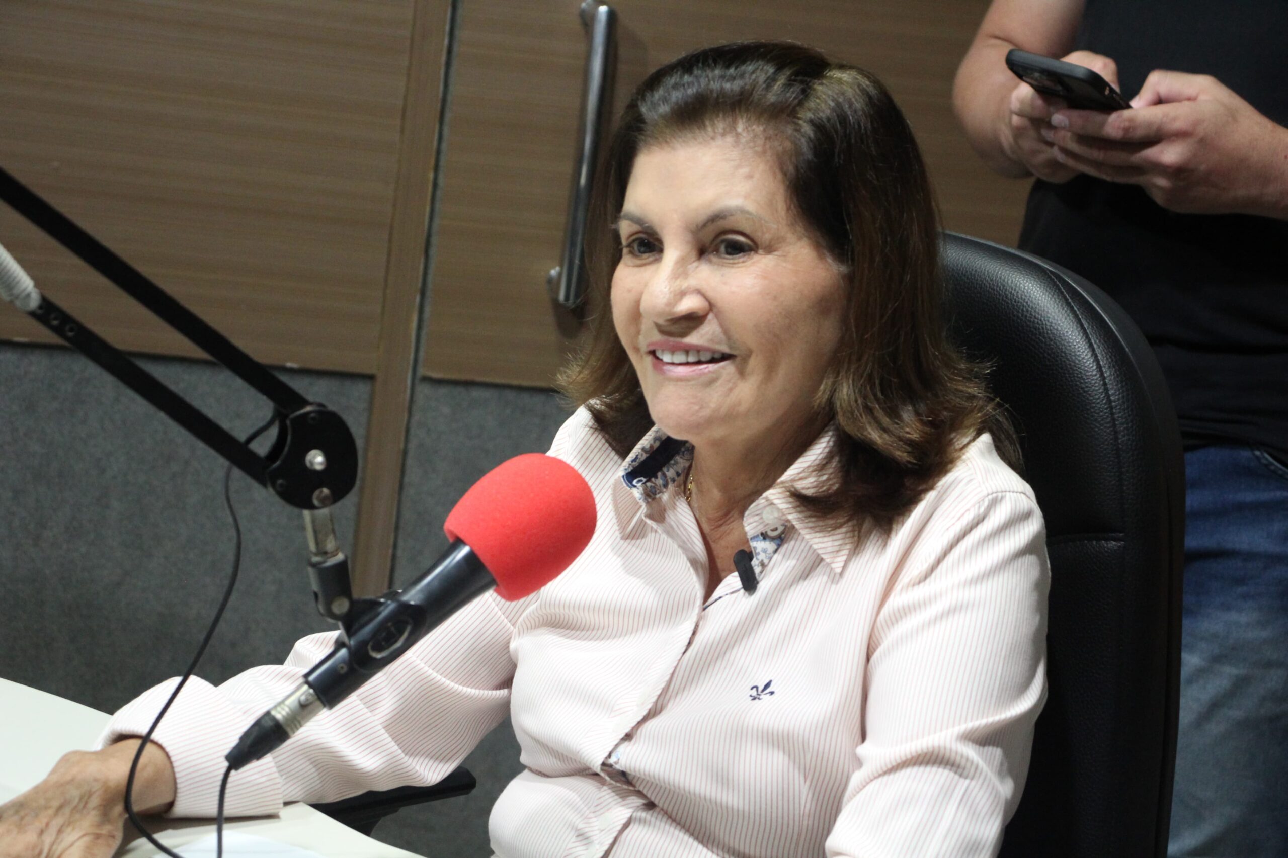 Prefeita Eunice Pessoa concede entrevista e lança o Programa Mamanguape Cuida