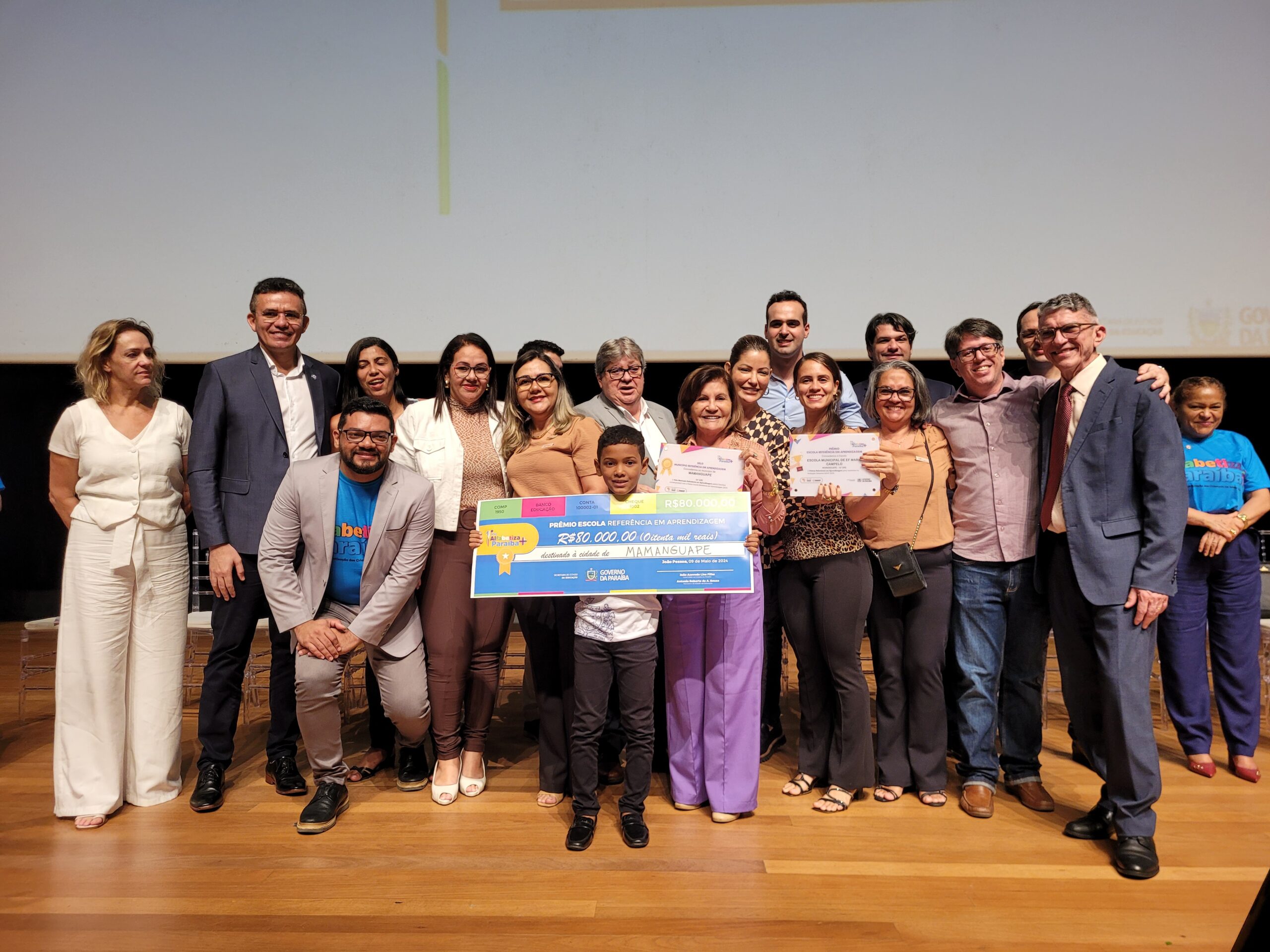 Mamanguape recebe Selo de Município Referência em Aprendizagem e a prefeita Eunice celebra  premiação no Pacto Alfabetiza Mais Paraíba