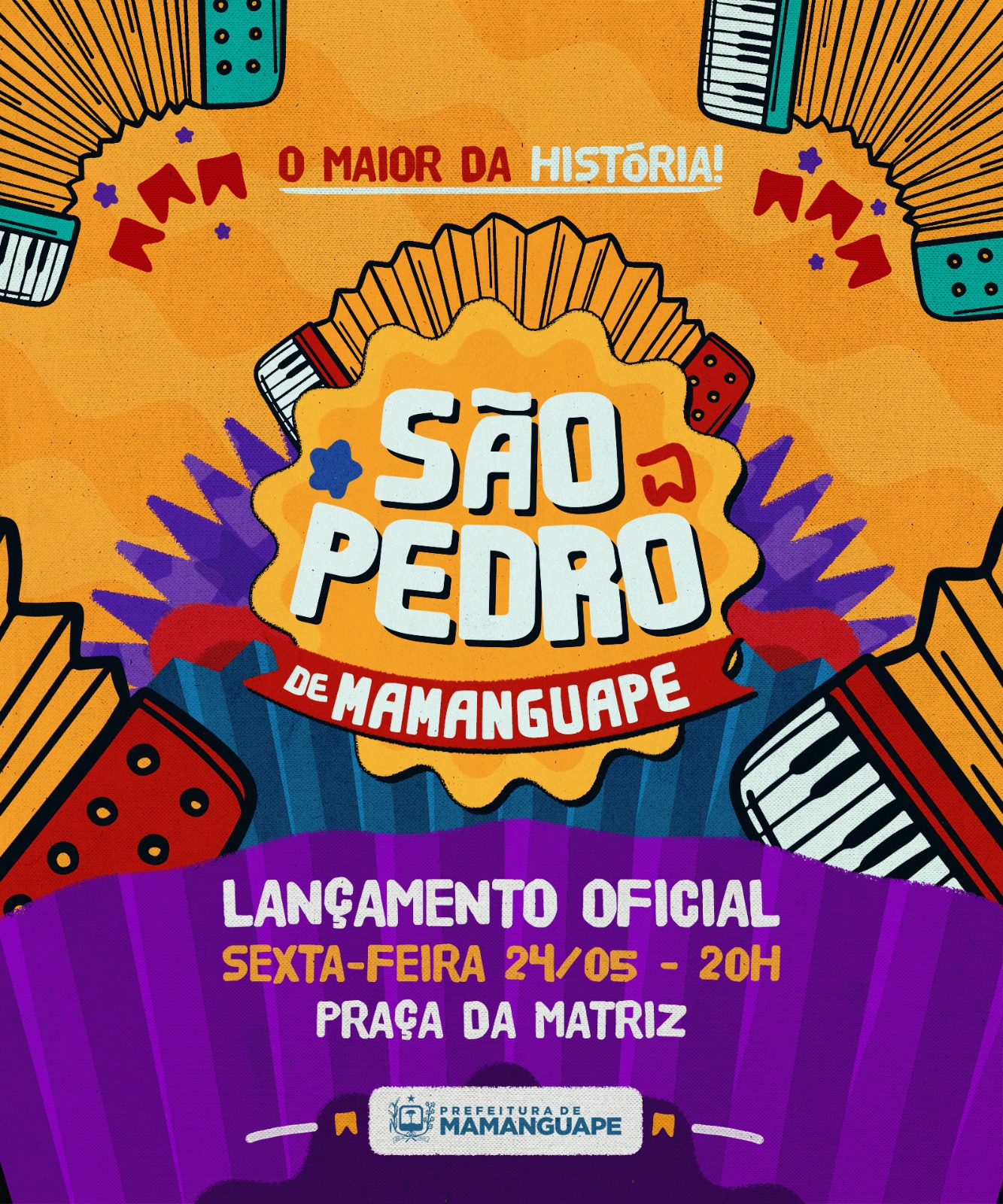 Prefeita Eunice anuncia nesta sexta-feira a Programação do São Pedro 2024 de Mamanguape