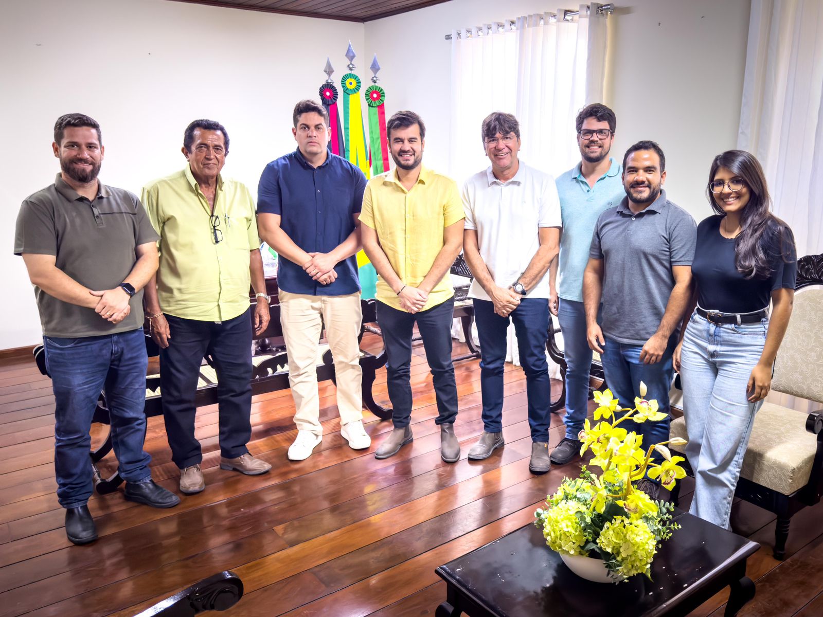 Prefeito Joaquim se reúne com Presidente do Comitê de Bacias Hidrográficas do Litoral Norte para discutir ações sobre o Rio Bandeira