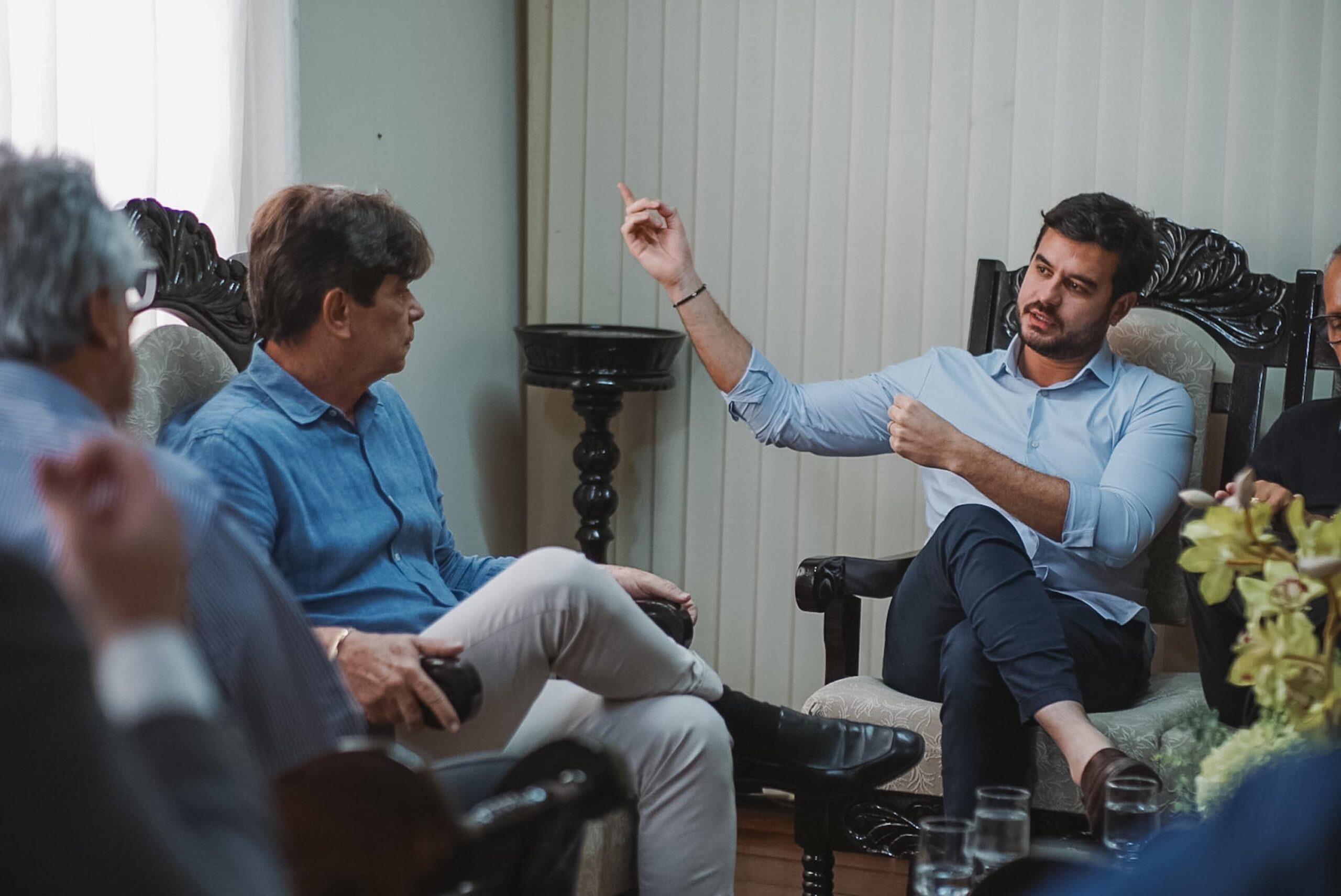 Prefeito Joaquim Fernandes se reúne com presidente da Federação das Indústrias da Paraíba (FIEPB)