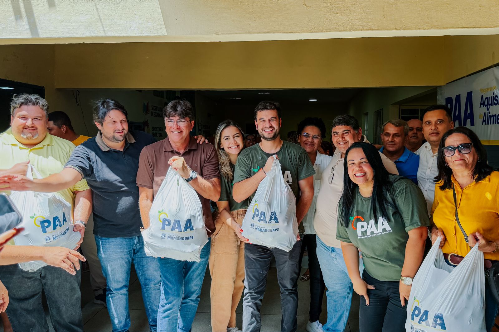 Prefeitura de Mamanguape realiza a entrega de mais de 530 cestas de alimentos durante o PAA