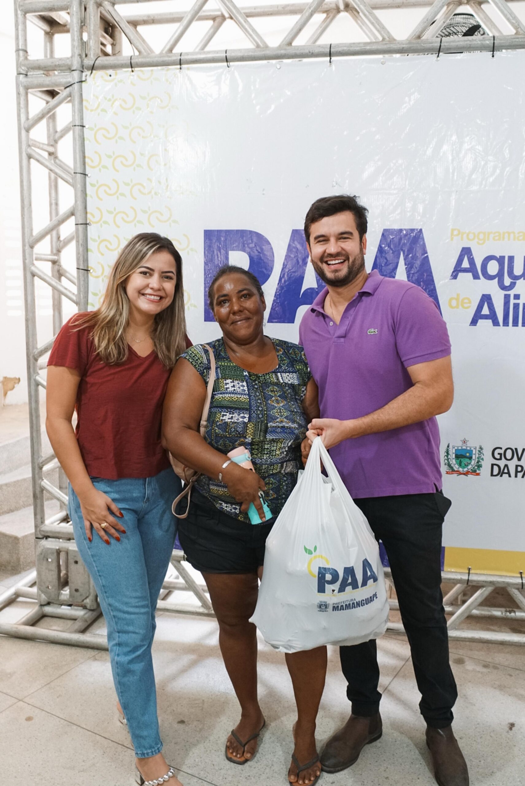 Ação da Prefeitura de Mamanguape distribui mais de 7 toneladas de alimentos e oferece serviços de saúde para mulheres do município