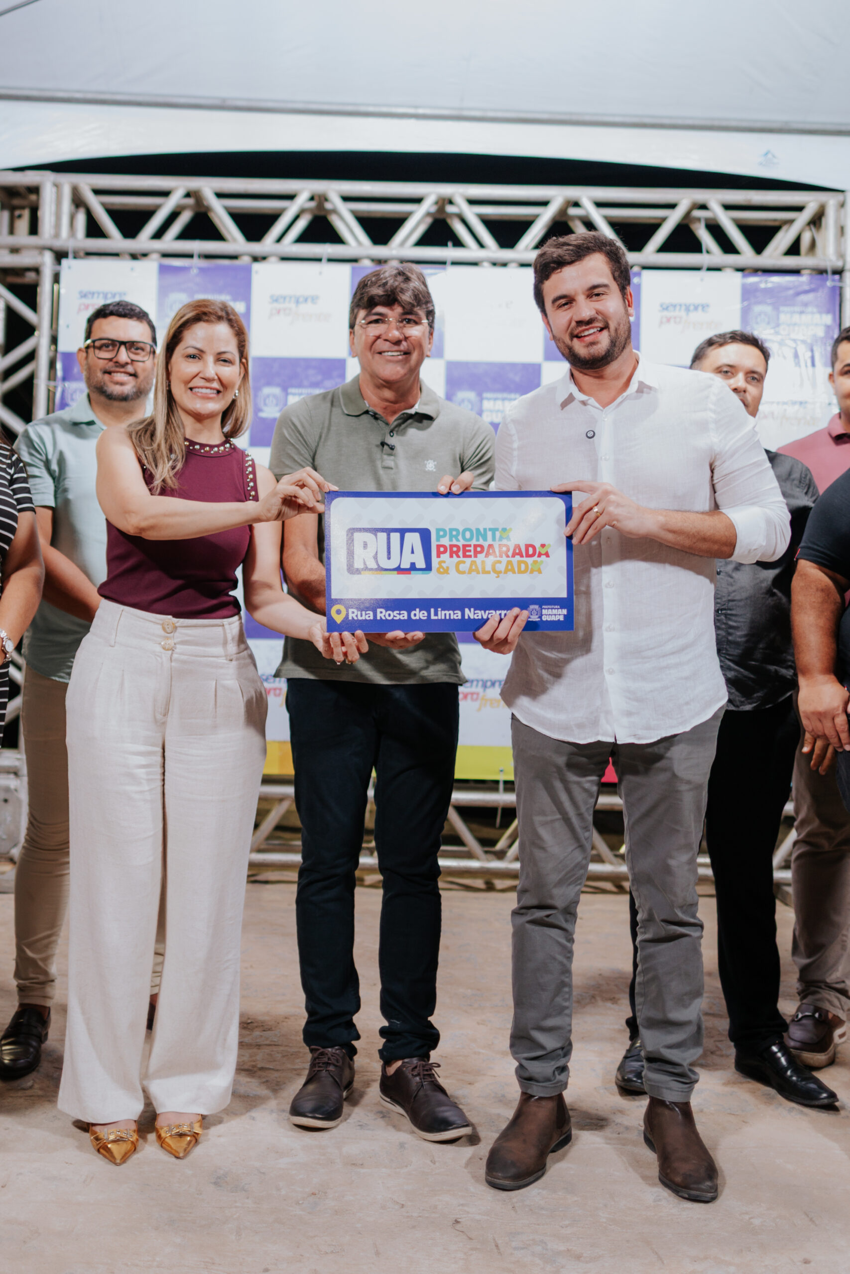 Prefeitura de Mamanguape entrega mais três ruas pavimentadas através do programa “Rua Pronta, Preparada e Calçada”