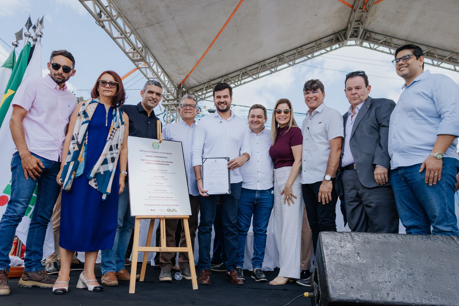 Educação: prefeito Joaquim assina ordem de serviço para campus do IFPB em Mamanguape