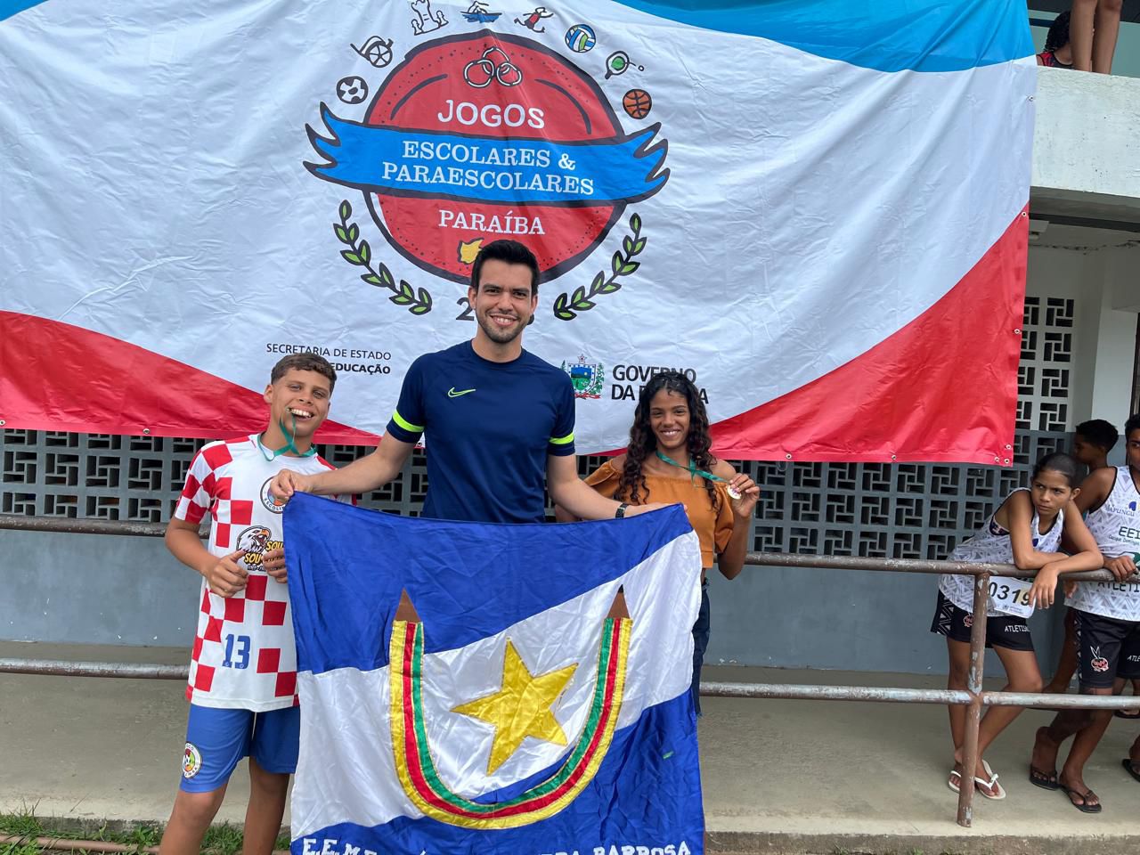 Alunos da EMEF Cléa Bezerra se destacam na etapa regional de atletismo dos Jogos Escolares da Paraíba