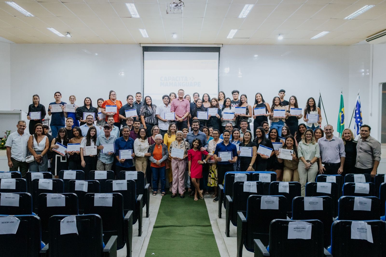 Com 1.000 Vagas Garantidas, Prefeitura de Mamanguape realiza cerimônia de graduação do Programa “Capacita Mamanguape”
