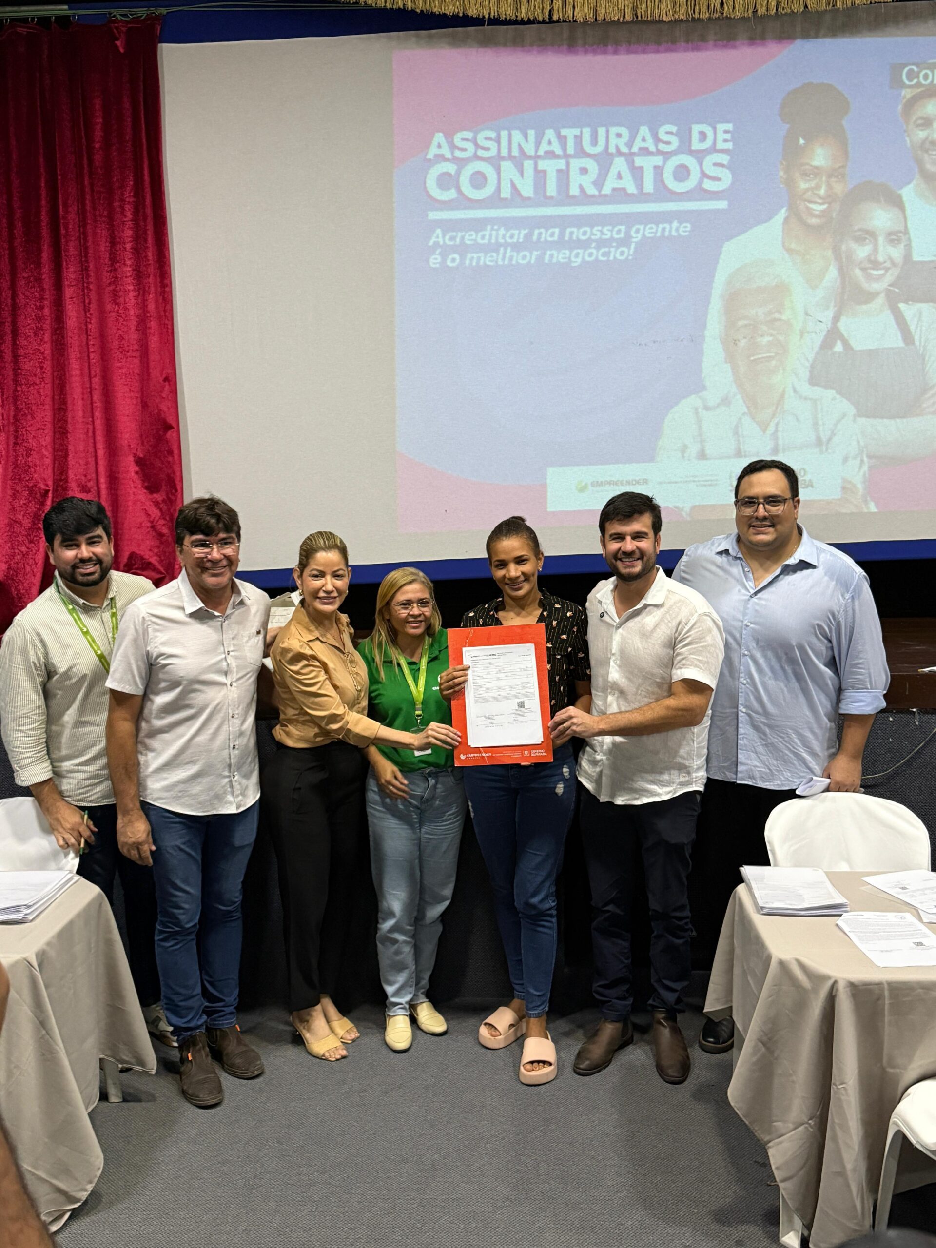 Prefeitura de Mamanguape realiza cerimônia de assinatura de contratos do Empreender Paraíba