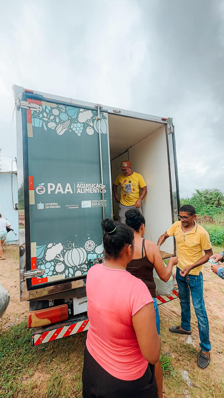 Prefeitura de Mamanguape realiza PAA Delivery e se aproxima da marca de 120 toneladas de alimentos entregues em 2025
