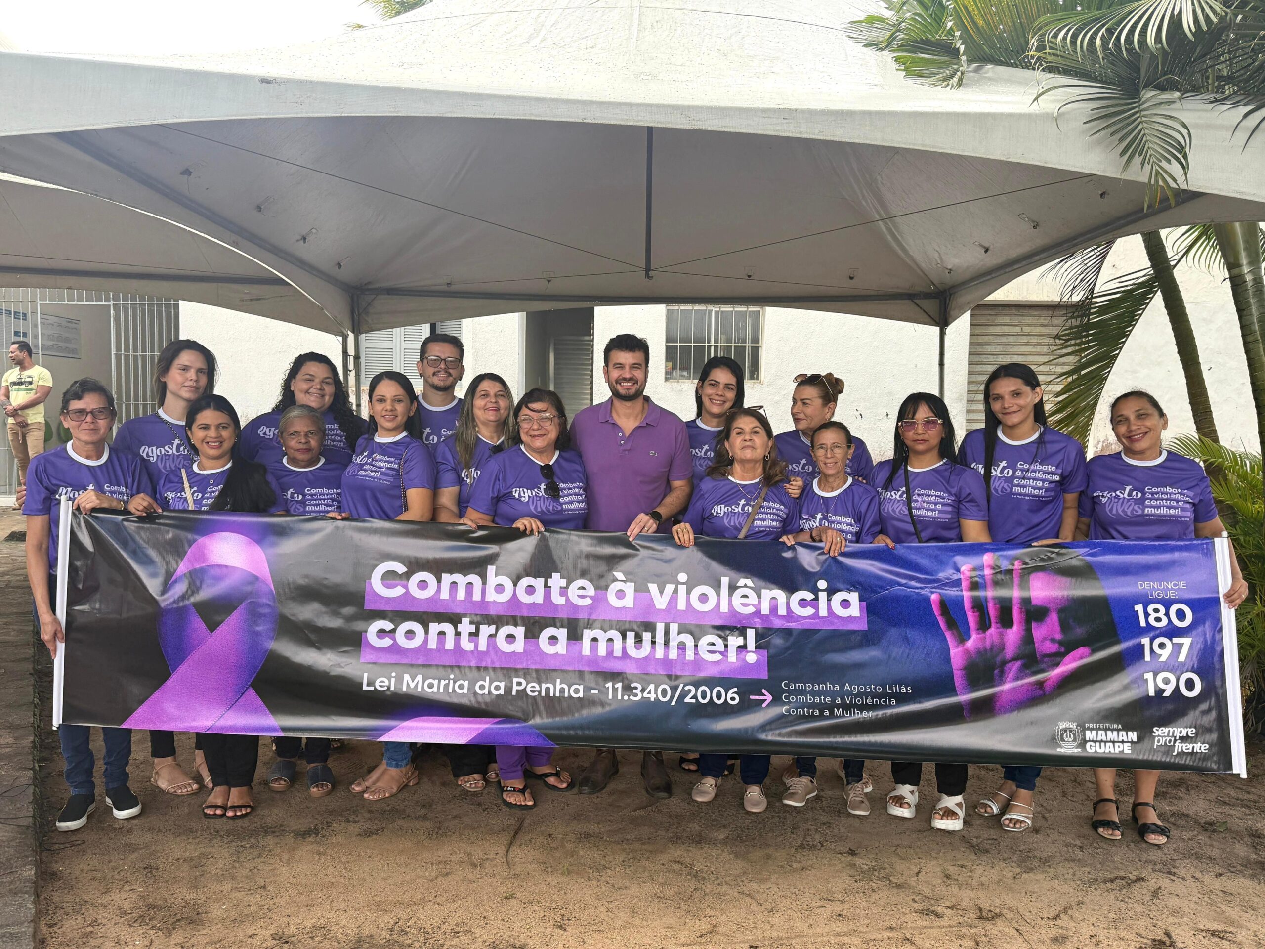 Prefeitura de Mamanguape promove ações do Agosto Lilás com foco no combate à violência contra a mulher