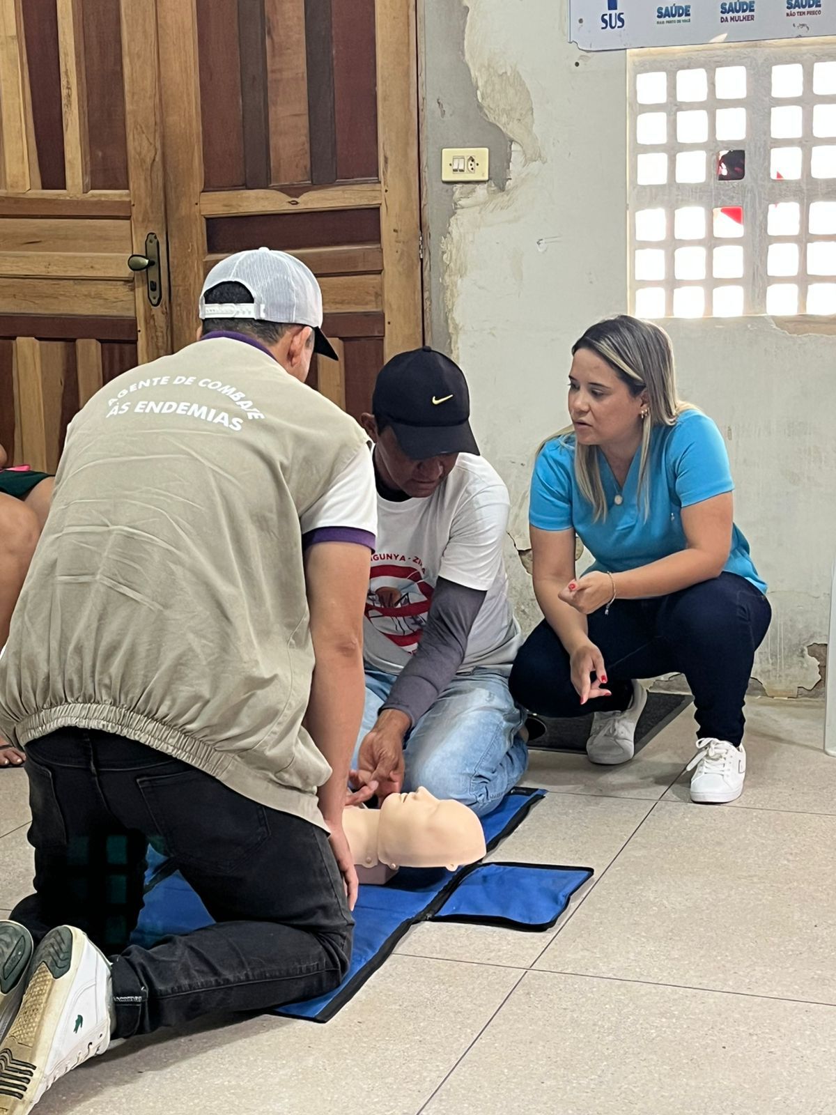 Unidades de Saúde de Mamanguape recebem capacitação em urgência e emergência