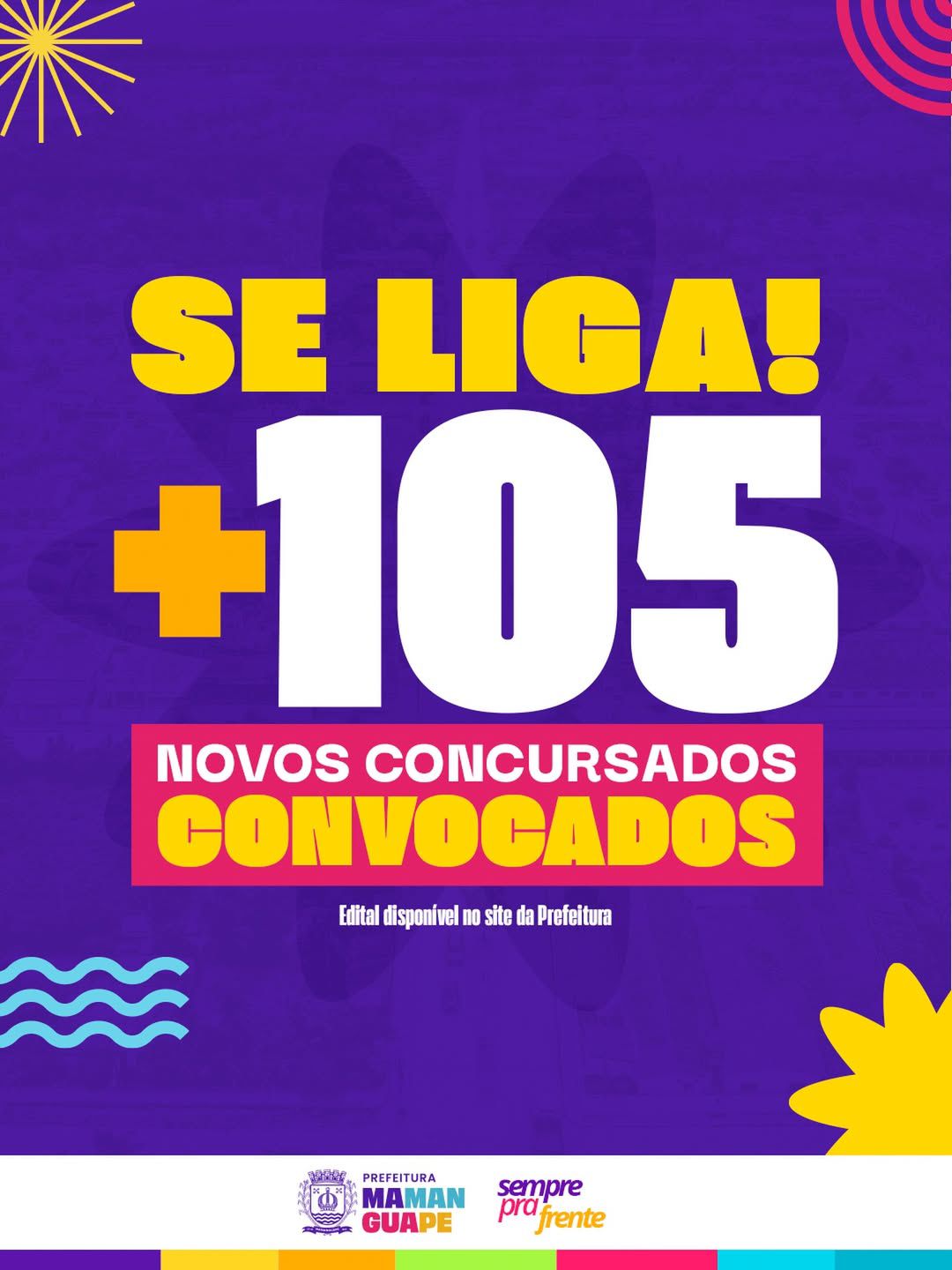 Prefeitura de Mamanguape convoca mais 105 aprovados no concurso público 2024