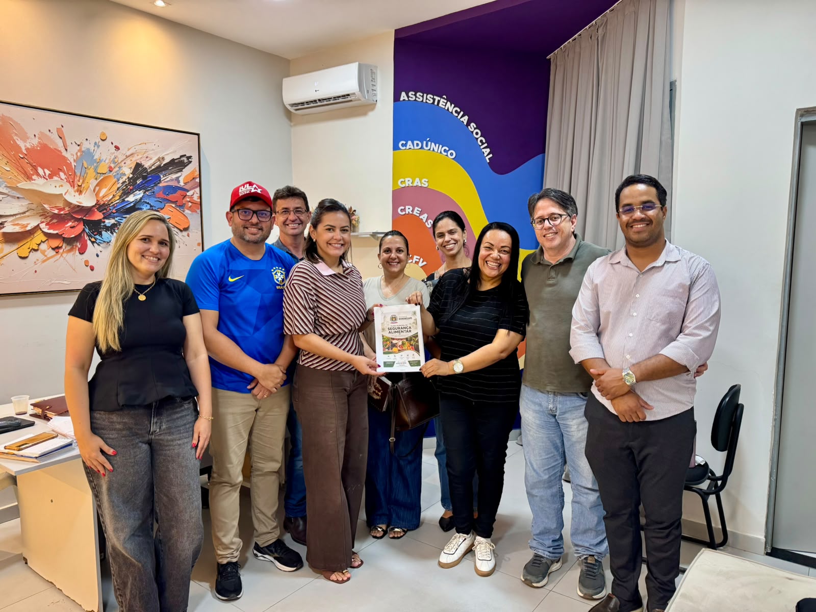 Prefeitura de Mamanguape realiza primeira reunião da Câmara Intersetorial de Segurança Alimentar e Nutricional (CAISAN)